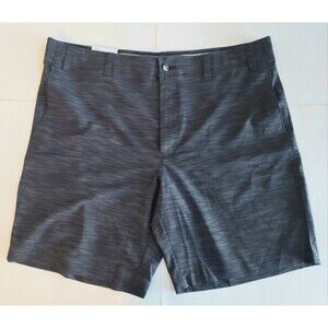 NWT Mens Callaway Opti Dry Gray Texture Stretch Performance Golf Shorts Size 40